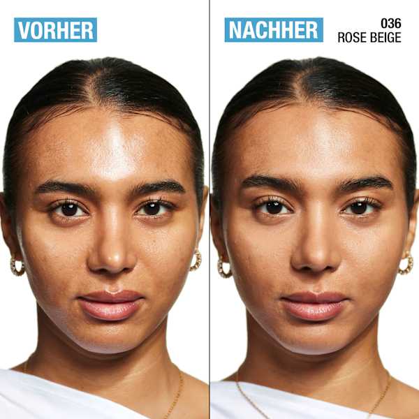 Foundation Clean & Free Glow It Up Skin Tint 36 Rose Beige MANHATTAN Cosmetics