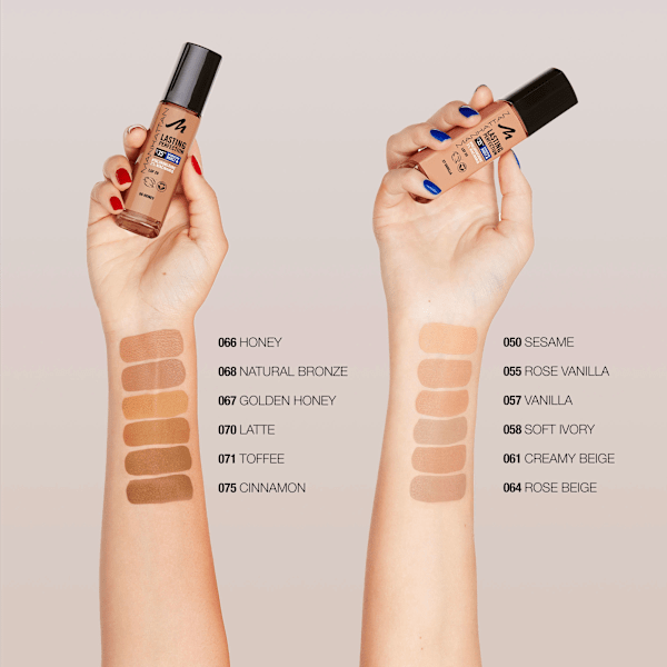 Foundation Lasting Perfection 64 Rose Beige LSF 20 MANHATTAN Cosmetics
