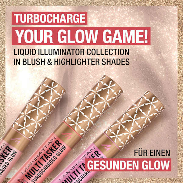 Highlighter Multi-Tasker Turbocharged Glow 002 Rosy Rebel MANHATTAN Cosmetics