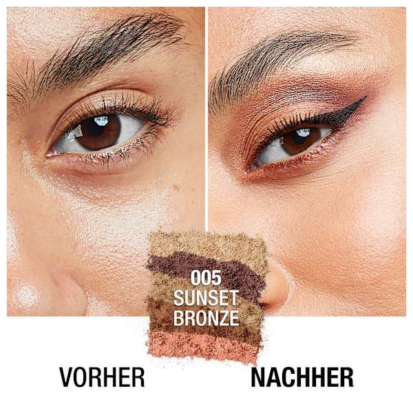 Lidschatten Palette Eyemazing 5'Tastic 005 Sunset Bronze MANHATTAN Cosmetics