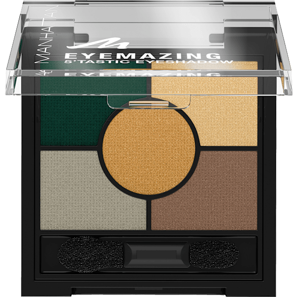 Lidschatten Palette Eyemazing 5'Tastic 006 Jungle Green MANHATTAN Cosmetics