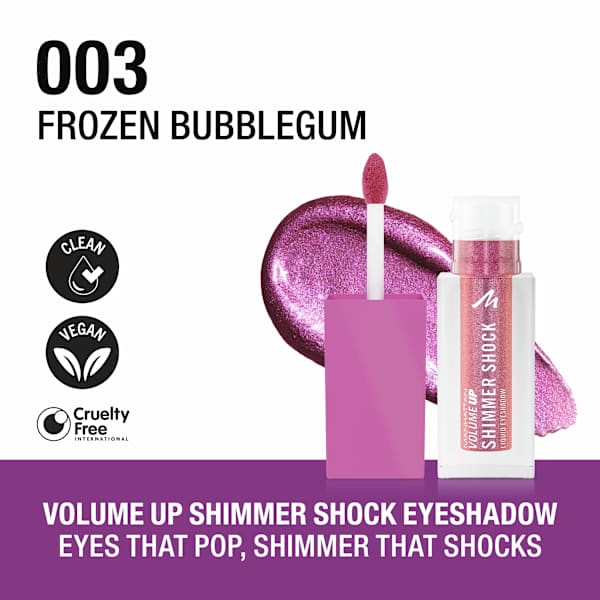 Lidschatten Volume Up Shimmer Shock, 003 Icy Crush MANHATTAN Cosmetics