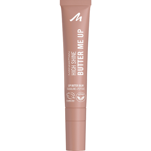 Lippenbalsam High Shine Butter Me Up 001 Latte Delight MANHATTAN Cosmetics
