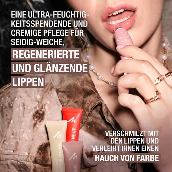 Lippenbalsam High Shine Butter Me Up 001 Latte Delight MANHATTAN Cosmetics