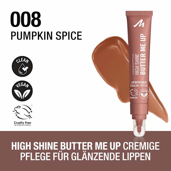 Lippenbalsam High Shine Butter Me Up 008 MANHATTAN Cosmetics