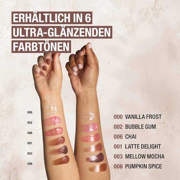 Lippenbalsam High Shine Butter Me Up 008 MANHATTAN Cosmetics