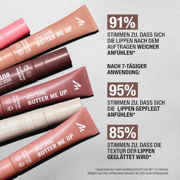 Lippenbalsam High Shine Butter Me Up 008 MANHATTAN Cosmetics