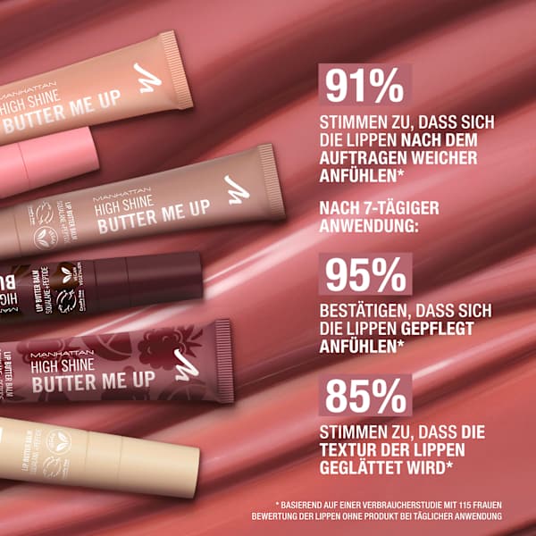 Lippenbalsam High Shine Lip Butter, 009 MANHATTAN Cosmetics