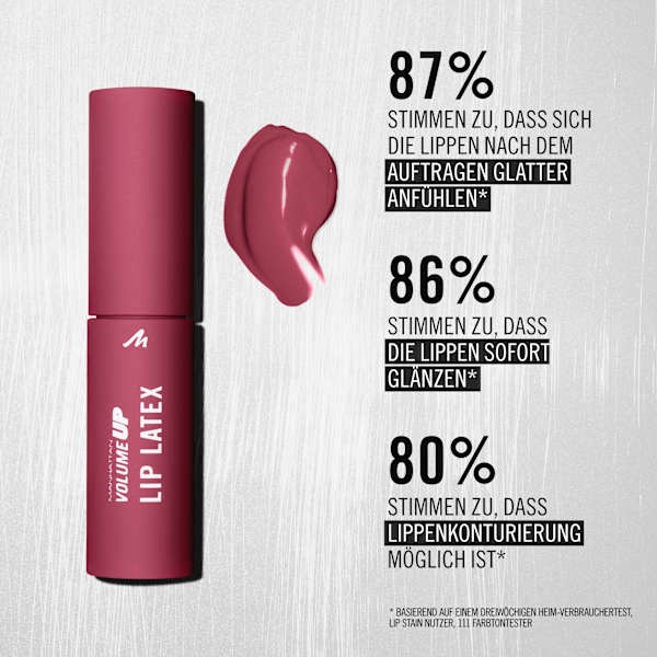 Lippenstift Volume Up Lip Latex 250 Honey-Bun MANHATTAN Cosmetics