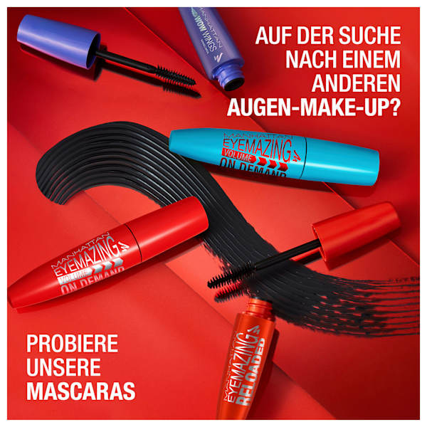 Mascara Eyemazing Volume On Demand 001 Black MANHATTAN Cosmetics
