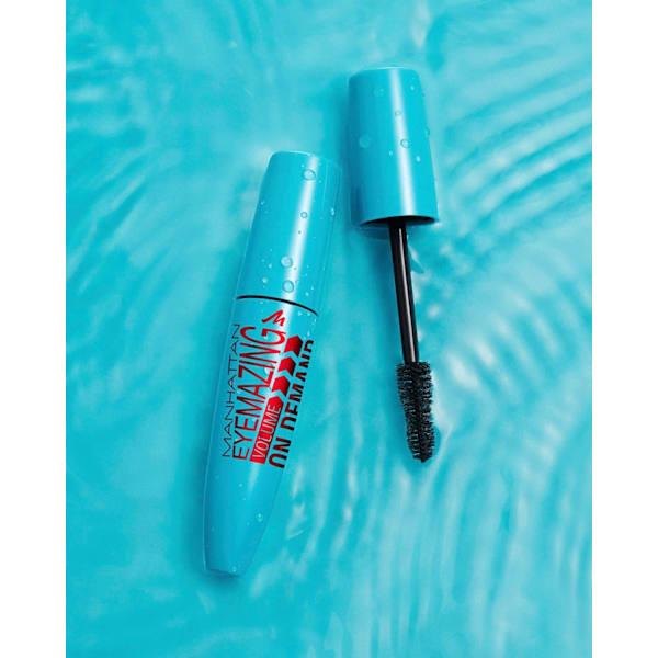 Mascara Eyemazing Volume On Demand Waterproof 1010N Black MANHATTAN Cosmetics