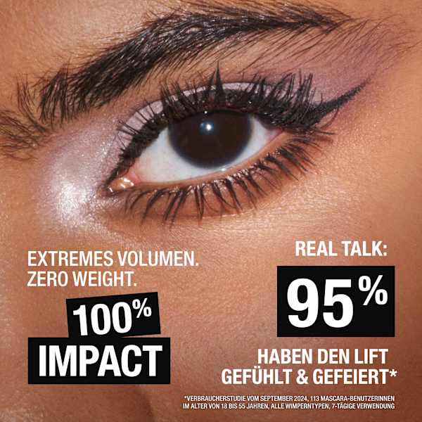Mascara Volume Up Mega Lift 002 Black Brown MANHATTAN Cosmetics