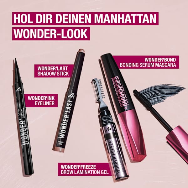 Mascara Wonder'Bond Serum 001 Black MANHATTAN Cosmetics