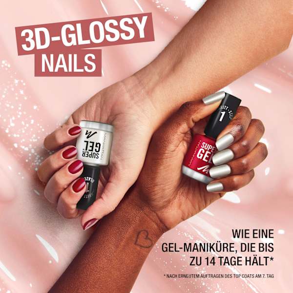 Nagellack Super Gel 175 Time For Taupe MANHATTAN Cosmetics