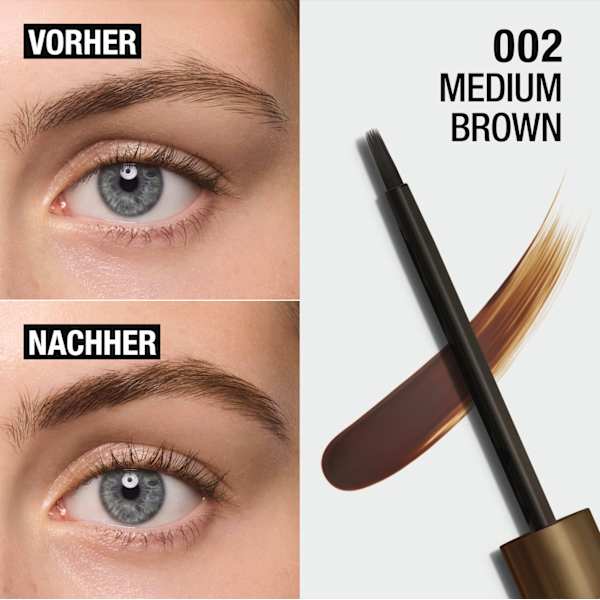Peel-Off Augenbrauenfarbe Wonder ´Bond Brow Filler Peel-Off Tint 002 Medium Brown MANHATTAN Cosmetics