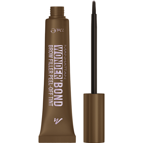 Peel-Off Augenbrauenfarbe Wonder ´Bond Brow Filler Peel-Off Tint 002 Medium Brown MANHATTAN Cosmetics