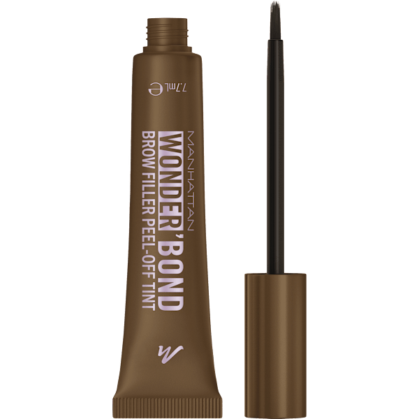 Peel-Off Augenbrauenfarbe Wonder ´Bond Brow Filler Peel-Off Tint 002 Medium Brown MANHATTAN Cosmetics