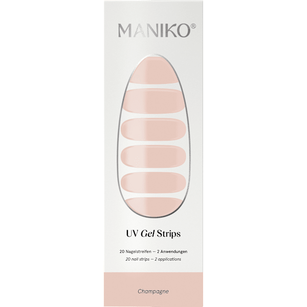 UV Gel Nagelfolien Champagne Maniko