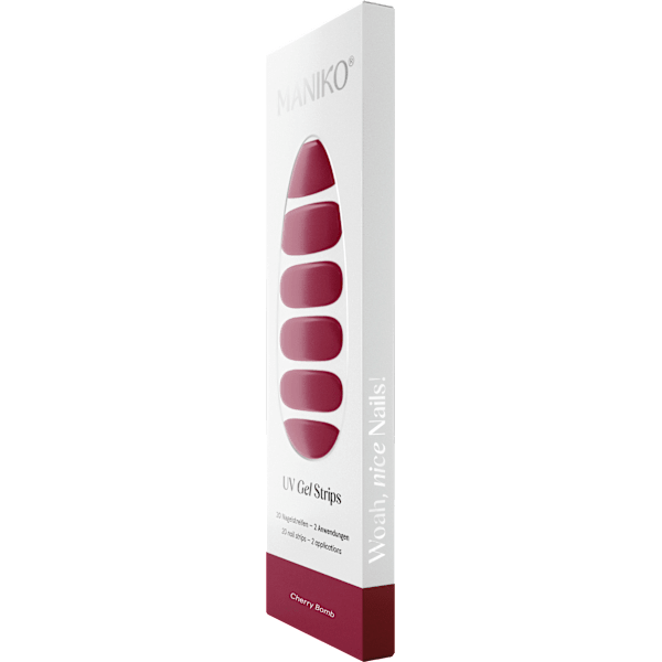 UV Gel Nagelfolien Cherry Bomb Maniko