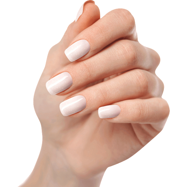 UV Gel Nagelfolien Glittery Babyboomer Maniko