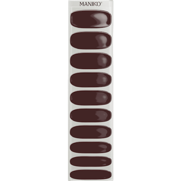 UV Gel Nagelfolien Mahogany Maniko