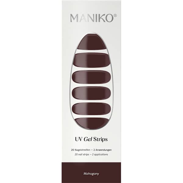 UV Gel Nagelfolien Mahogany Maniko