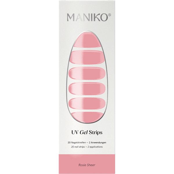 UV Gel Nagelfolien Rosie Sheer Maniko