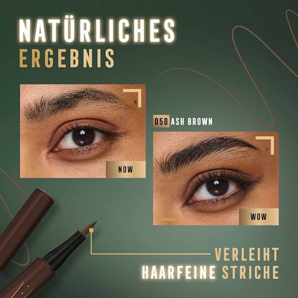 Augenbrauenstift Micro Marker 040 Brunette MAX FACTOR