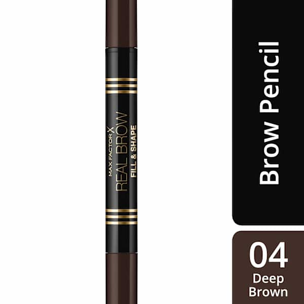 Augenbrauenstift Real Brow Fill & Shape 004 Deep Brown MAX FACTOR