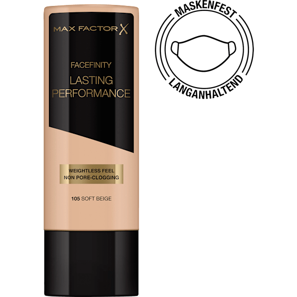 Foundation Facefinity Lasting Performance 105 Soft Beige MAX FACTOR