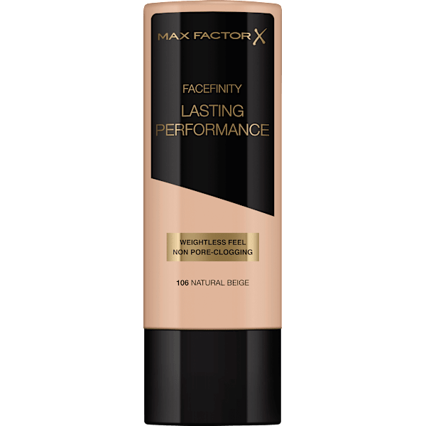 Foundation Facefinity Lasting Performance 106 Natural Beige MAX FACTOR