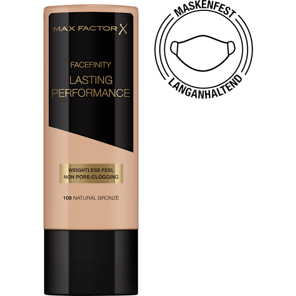 Foundation Facefinity Lasting Performance 109 Natural Bronze MAX FACTOR