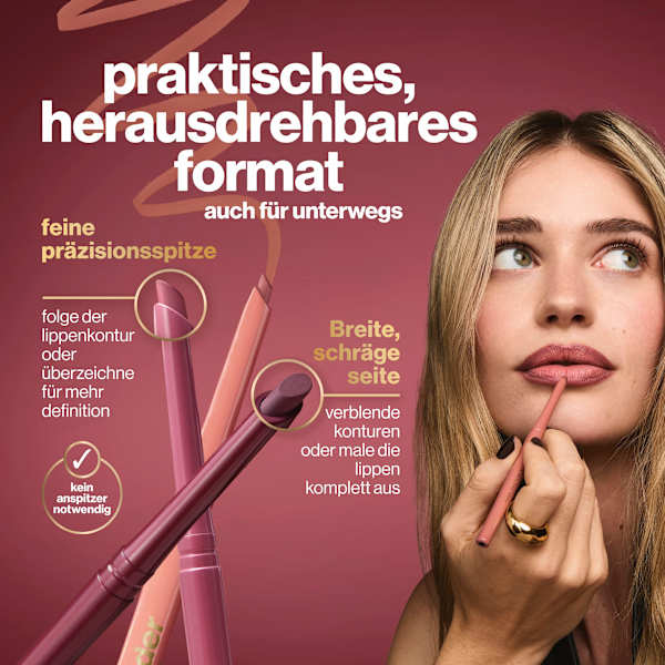 Lipliner 2000 Colour 030 Pink Thread MAX FACTOR