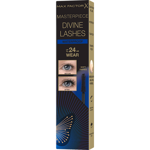 Mascara Masterpiece Divine Lashes Waterproof 003 Black MAX FACTOR