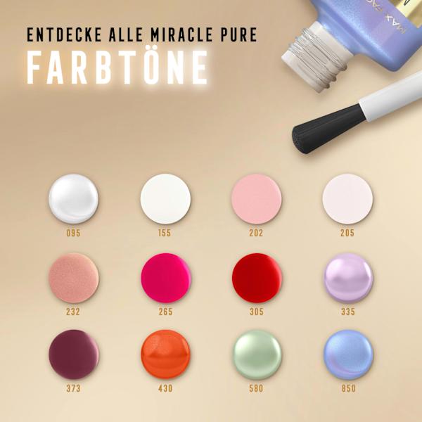 Nagelllack Miracle Pure 580 Lucky Jade MAX FACTOR