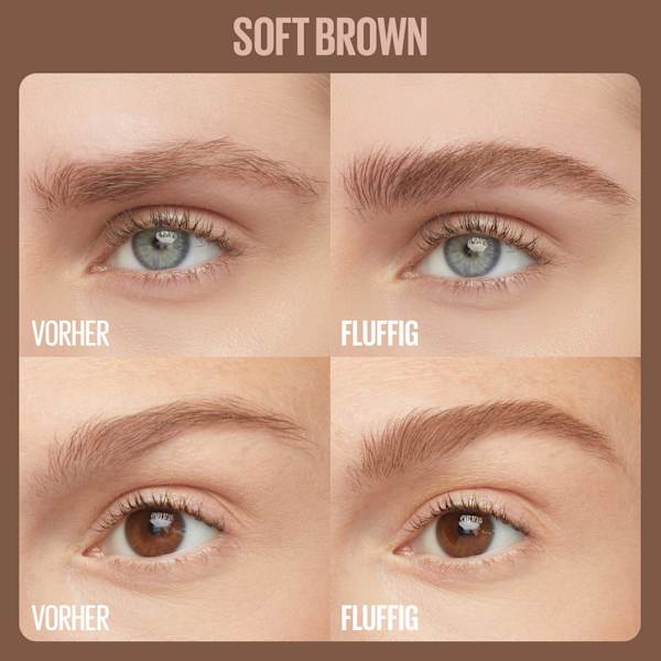 Augenbrauen Mousse Superfluff 255 Soft Brown MAYBELLINE NEW YORK