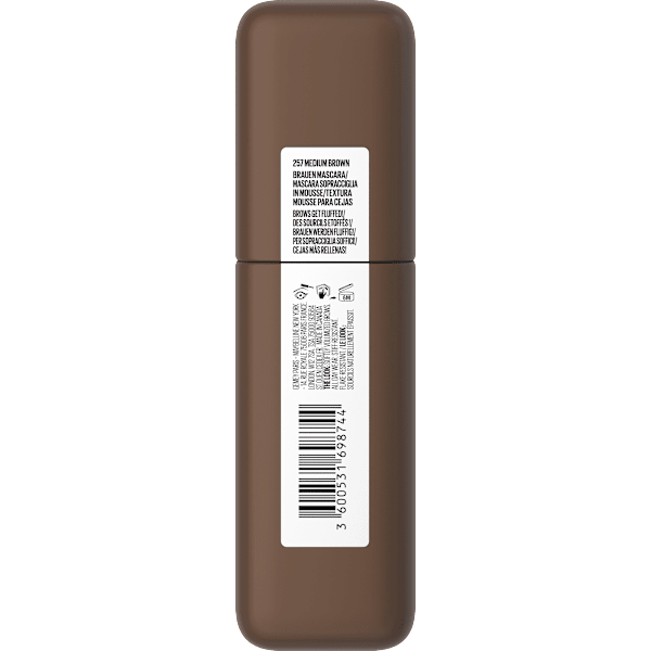 Augenbrauen Mousse Superfluff 257 Medium Brown MAYBELLINE NEW YORK