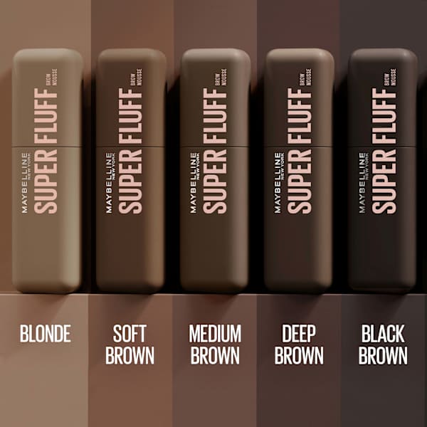 Augenbrauen Mousse Superfluff 262 Black Brown MAYBELLINE NEW YORK