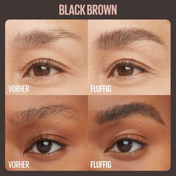 Augenbrauen Mousse Superfluff 262 Black Brown MAYBELLINE NEW YORK
