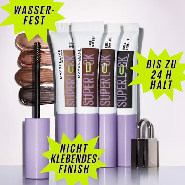 Augenbrauengel Super Lock Brow Glue 257 Medium Brown MAYBELLINE NEW YORK