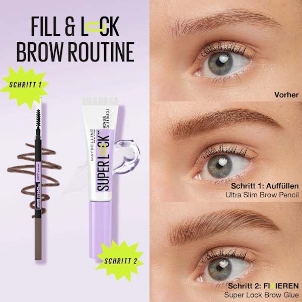 Augenbrauengel Super Lock Brow Glue MAYBELLINE NEW YORK