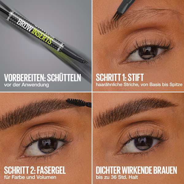 Augenbrauenstift Brow Inserts 01 Blonde MAYBELLINE NEW YORK