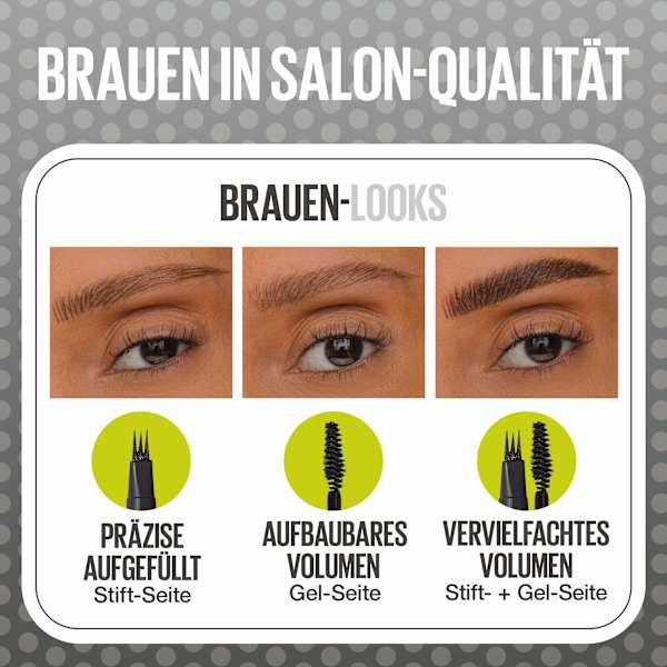 Augenbrauenstift Brow Inserts 06 Black Brown MAYBELLINE NEW YORK