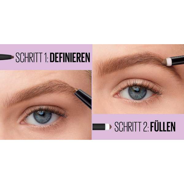 Augenbrauenstift Express Satin Duo 01 Dark Blonde MAYBELLINE NEW YORK