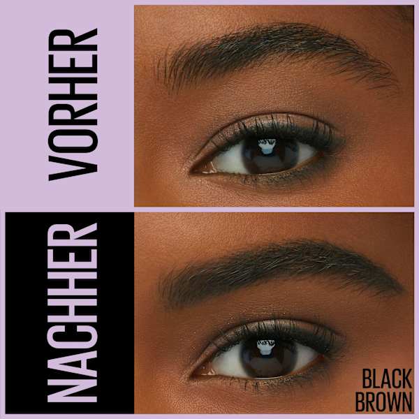 Augenbrauenstift Express Satin Duo 05 Black Brown MAYBELLINE NEW YORK