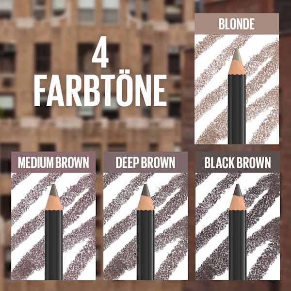 Augenbrauenstift Quick Shaper 06 Black Brown MAYBELLINE NEW YORK