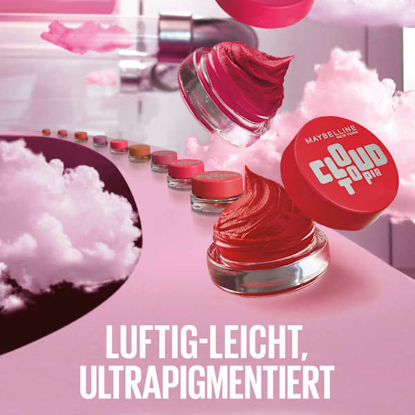Blush Cloudtopia Wangen & Lippen Mousse 07 Moonlit Rose MAYBELLINE NEW YORK