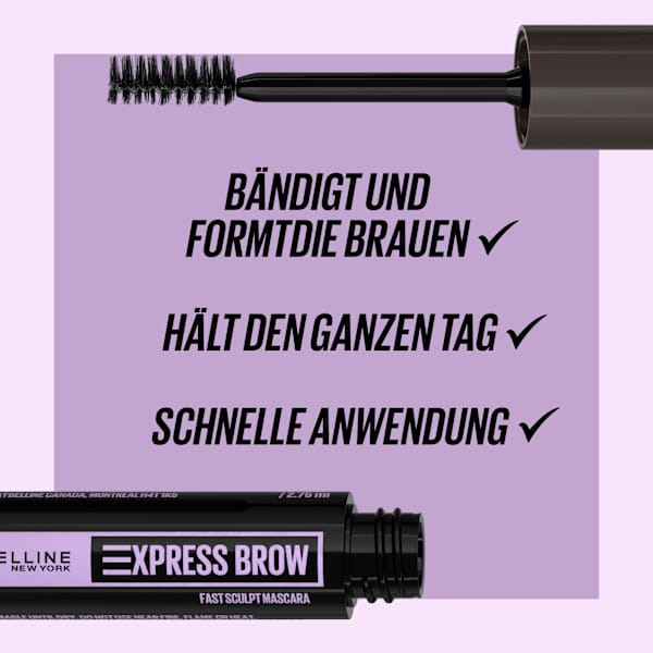 Brow Mascara Fast Sculpt 06 Deep Brown MAYBELLINE NEW YORK
