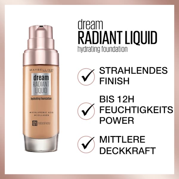 Foundation Dream Radiant Liquid 60 Caramel MAYBELLINE NEW YORK