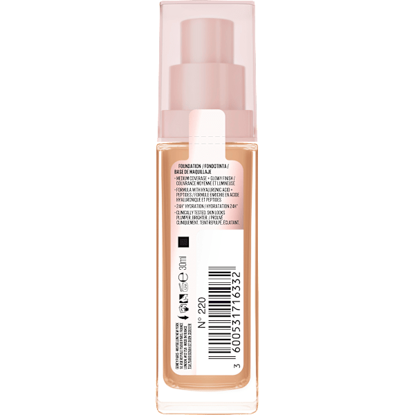Foundation Lifter Plump & Glow 220 MAYBELLINE NEW YORK